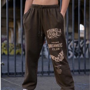 Brown YoungLa W211 Dreamers Joggers